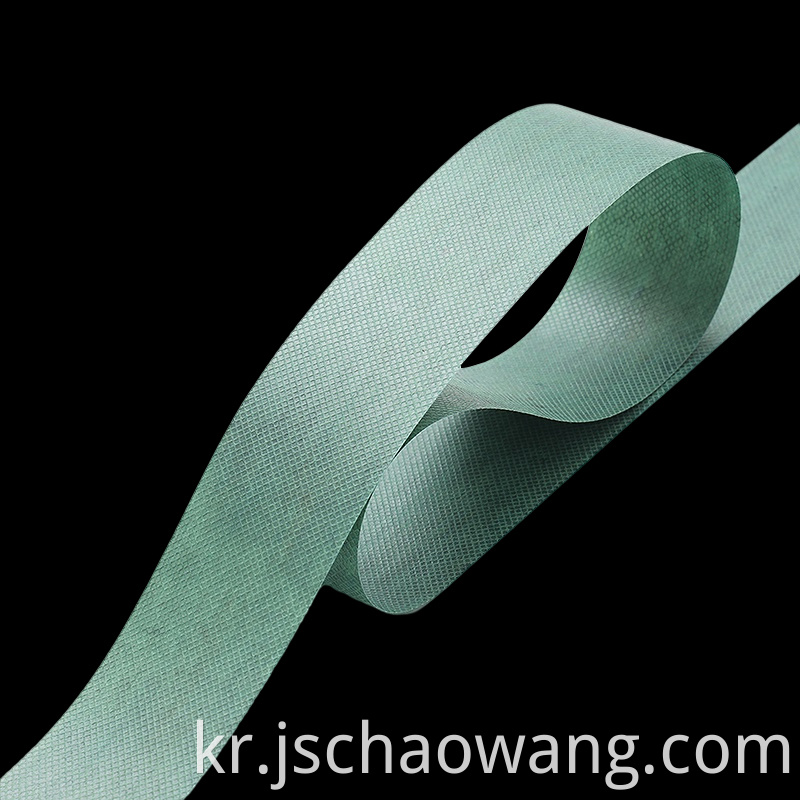 Embossed 90g Green Non-woven Belt